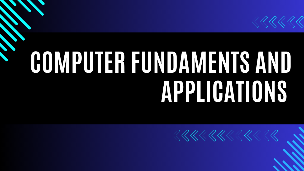 BCA First Semester Computer Fundamental and Application MCQ of 2023 Batch